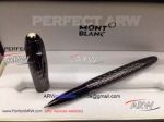 Perfect Replica AAA Grade Montblanc Daniel Defoe Writers Edition Rollerball Pen Black